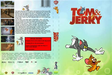 Tom & Jerry (2021) Custom R0 DVD Cover and Label - DVDcover.Com