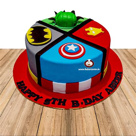 AvengerS SUPERHERO CAKE F