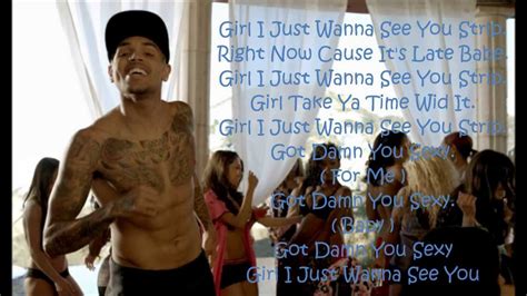 Strip Chris Brown Ft Kevin Mccall Lyrics Youtube