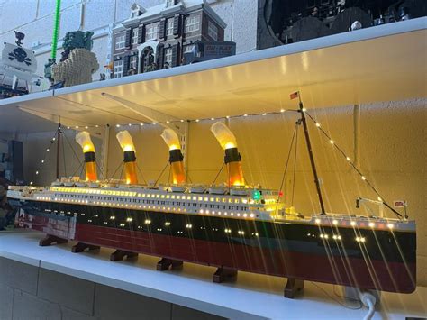 Lego Titanic Lit Up Rlego