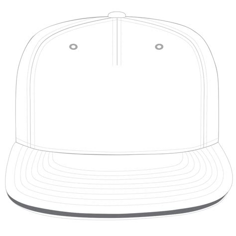 Snapback Template Vector