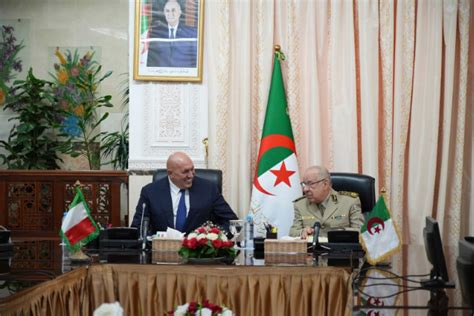 Visita Ufficiale Del Ministro Crosetto In Algeria