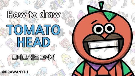 How To Draw Tomato Head Fortnite Youtube