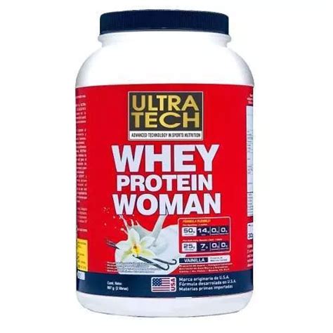 Suplemento De Prote Na En Polvo Whey Protein Woman De Ultratech