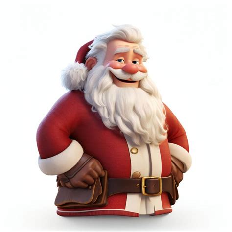 Premium Photo | 3D Christmas Santa Claus