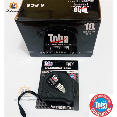 Jual Meteran Toho Meter Black Premium Series Original Shopee