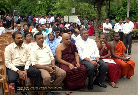 Vesak Bathi Gee And Dansala 2019 18 Usj University Of Sri