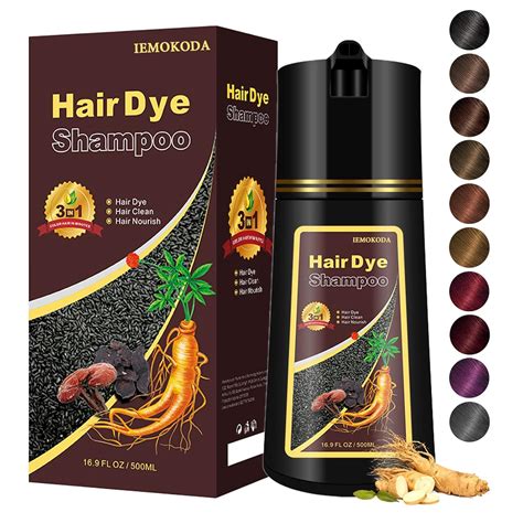 Blonde Brown Hair Dye, Hair Dye Shampoo for Men and Women, Hair Color