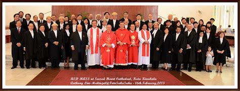 Red Mass At Sacred Heart Cathedral Kota Kinabalu Diocese Of Sandakan