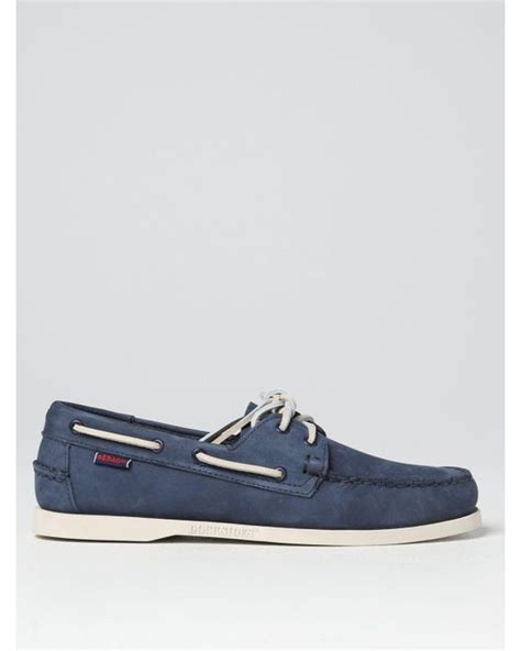 Sebago Loafers In Blue For Men Lyst