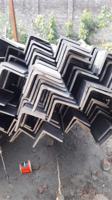 L Shaped Mild Steel Ms Angle X X Mm For Industrial At Rs