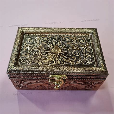 Rectangle Mdm Wooden Jewellery Box Size Dimension X X