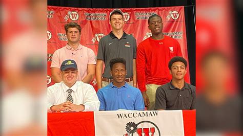 Six sign to play sports at Waccamaw High School, Otubu to S.C. State ...