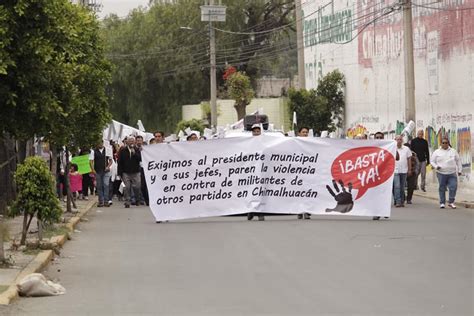 Prd Chicoloapan La Paz Y Chimalhuac N Denuncian Hostigamiento A