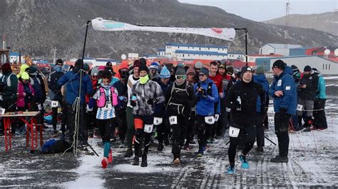 Antarctica Marathon King George Island Race Video Youtube