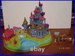 Vintage Bluebird Disney Polly Pocket Beauty And The Beast Castle