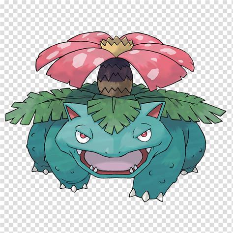 Green Leaf Venusaur Bulbasaur Ivysaur Cartoon Plant Animation