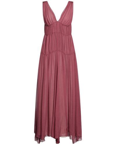 Purple Erika Cavallini Semi Couture Dresses For Women Lyst