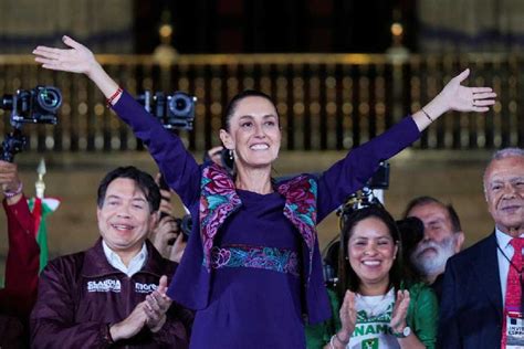 Claudia Sheinbaum Mexico Elects Claudia Sheinbaum As Its First Woman