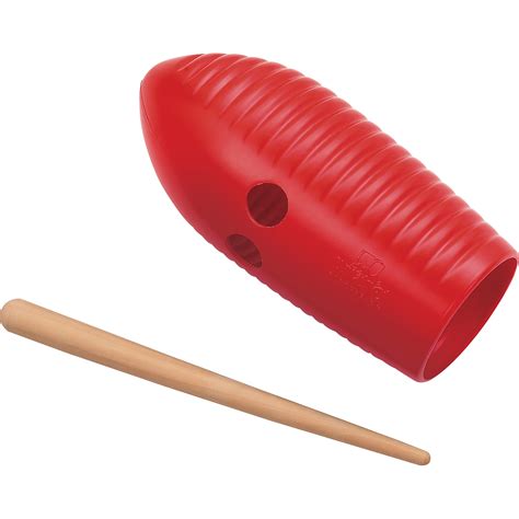 Nino Guiro Shaker Percussion Instrument Red Musicians Friend