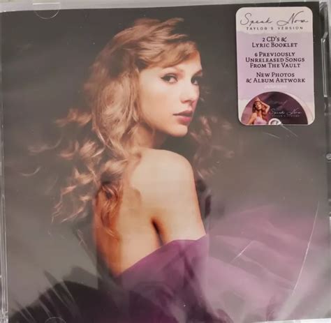 Taylor Swift Speak Now Taylors Version 2 Cd Set Original