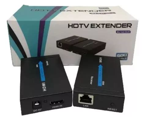 Extensor Hdmi Rj Metros Utp Rj Full Hd P Cat E Cuotas