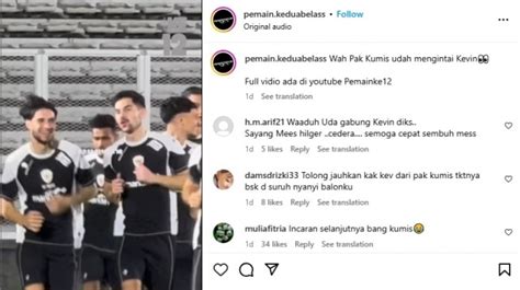 Momen Sandy Walsh Menguntit Kevin Diks Di Sesi Latihan Timnas Indonesia