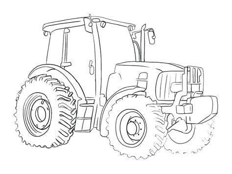 John Deere Tractor Drawing At Getdrawings Free Download