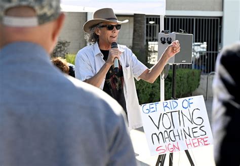 Election critics rally at Riverside County supervisors meeting – Press Enterprise