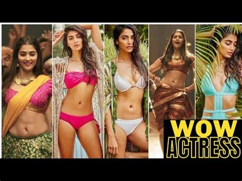 Video Pooja Hegde Hot Navel Pics Pooja Sexy Navel Show Hot Belly Images Film Actress Wow