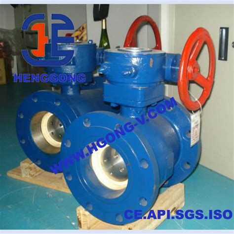 Api Din Worm Gear Ash Medium High Temperature Cast Steel Wcb Floating