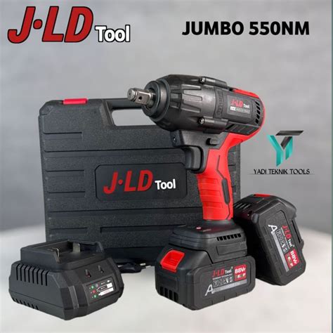 Impact JLD Pro Jumbo 88v 550NM 1167 Mesin Pembuka Baut Roda CVT Truck