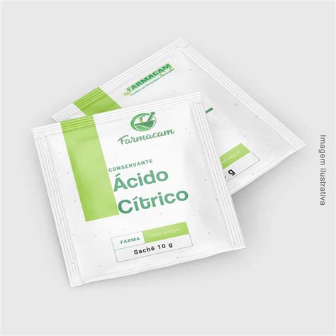 Cido C Trico Anidro Conservante Voc Compra Na Farmacam