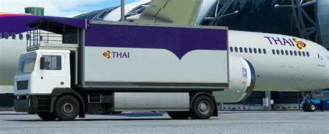 Thai Airways Catering Truck Livery Pack For Microsoft Flight Simulator Msfs