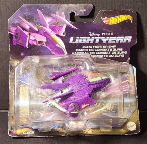 Hot Wheels Disney Pixar Lightyear Zurg Fighter Ship HGV