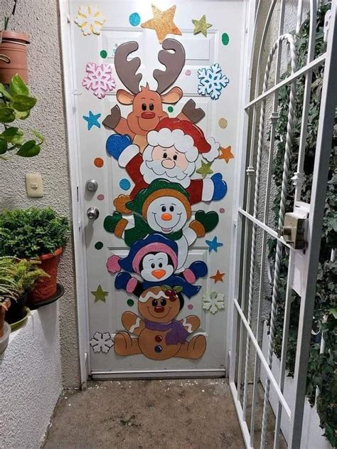 Pin By Bru Pama On Aula Infanzia Christmas Door Decorating Contest