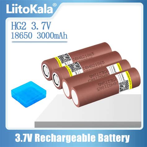 Liitokala New Hg Mah Rechargeable Battery Hg V