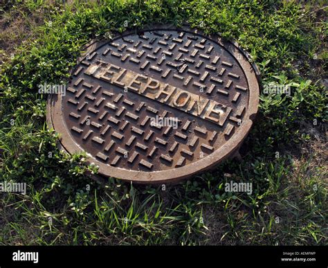 Telephone Manhole Cover Hi Res Stock Photography And Images Alamy