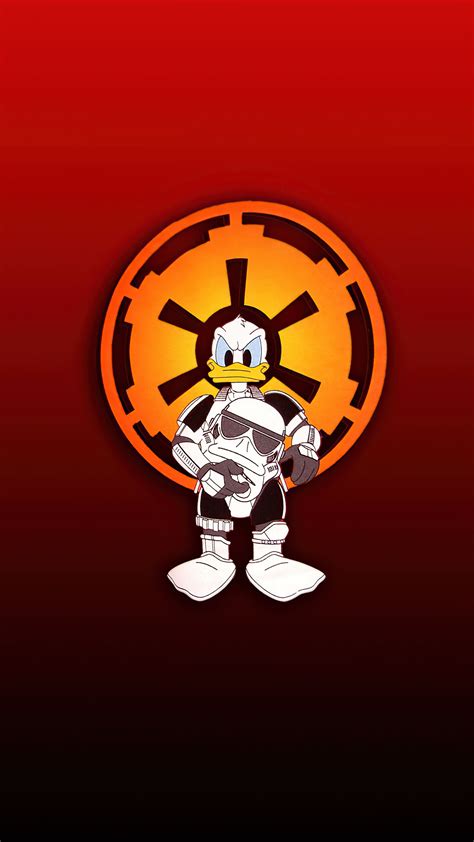 Donald Duck Cartoons Stormtrooper Hd 4k Artist Artwork Digital