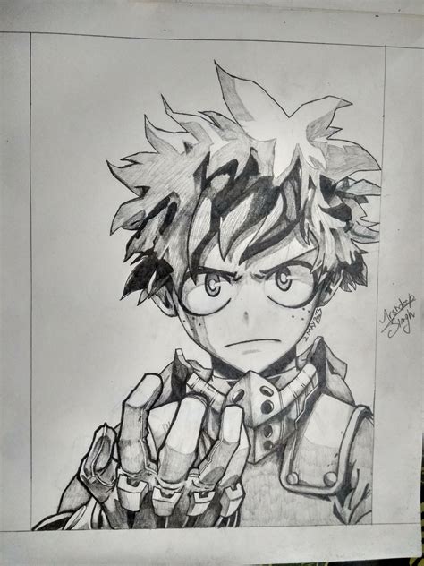 [OC] Izuku Midoriya aka Deku : r/BokuNoHeroAcademia