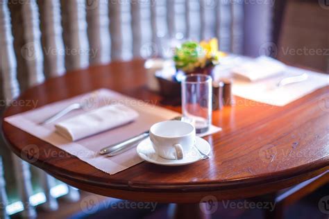 Restaurant table view 20469598 Stock Photo at Vecteezy