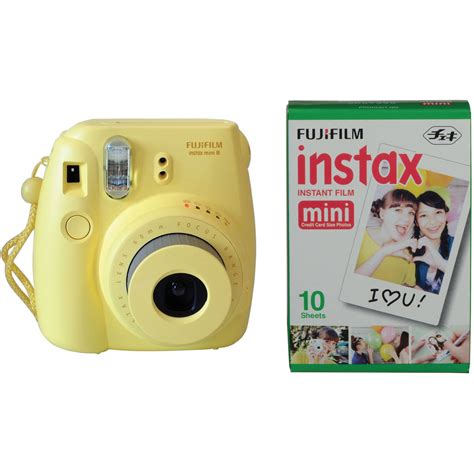 Fujifilm Instax Mini Instant Film Camera With Single Pack Of