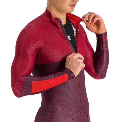 Sportful Apex Race Suit 2022 Red Wine Rumba Red CrossCountry Elite