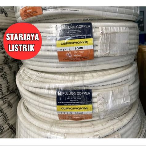 Jual Kabel Pulung Nym X Mm M Kabel Kawat Tembaga Pulung Roll