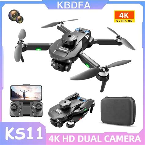 KBDFA KS11 Drone Brushless Motor 4K HD Dual Camera Obstacle Avoidance