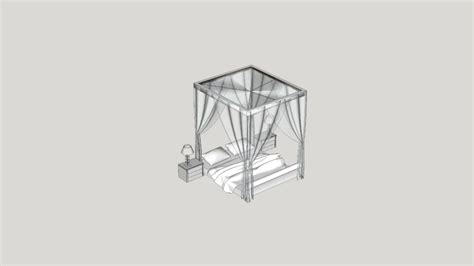 Canopy Bed 3d Warehouse