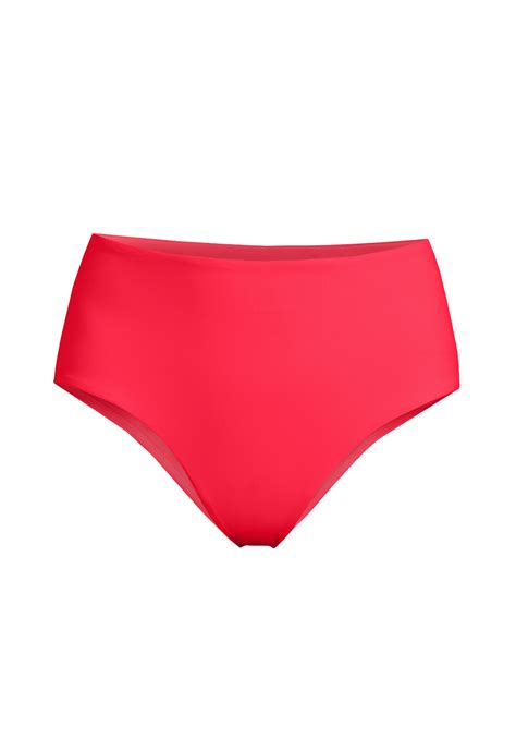 High Waist Bikini Hipster Summer Red Casall