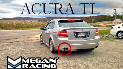 Acura Tl Custom Exhaust Megan Racing Blast Pipes Carven Muffler