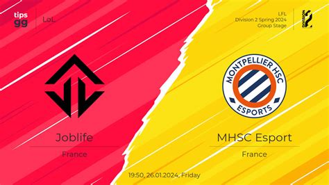 Joblife Vs MHSC Esport 26 01 2024 At LFL Division 2 Spring 2024 LoL