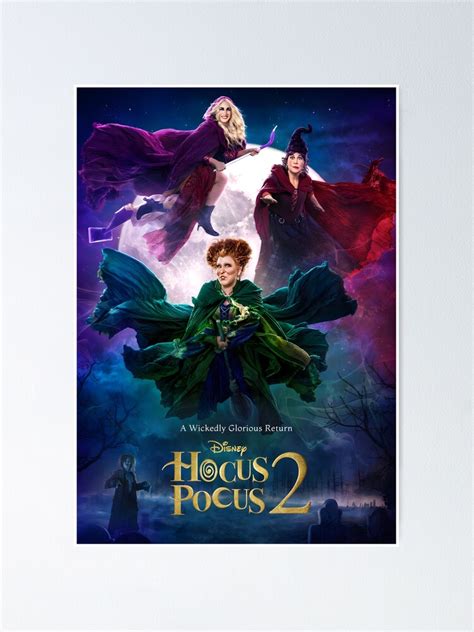 "Hocus Pocus 2 , Hocus Pocus 2 movie , Hocus Pocus 2 Official Movie Poster " Poster for Sale by ...